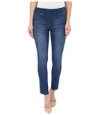 Liverpool - Sienna Pull-on Silky Soft Denim Ankle Jeans In Lanier Mid Blue