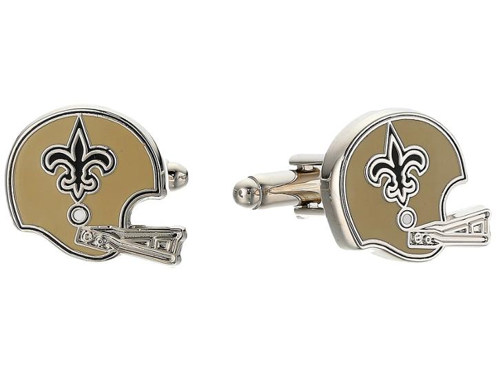 Cufflinks Inc. - Retro New Orleans Saints Helmet Cufflinks