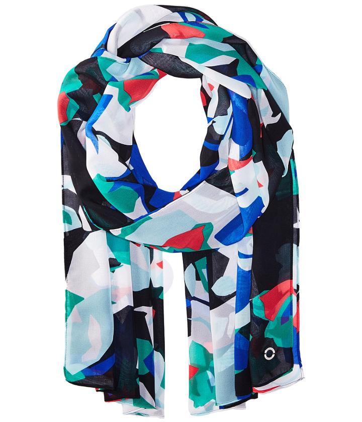 Calvin Klein - Geo Floral Chiffon Scarf
