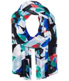 Calvin Klein - Geo Floral Chiffon Scarf