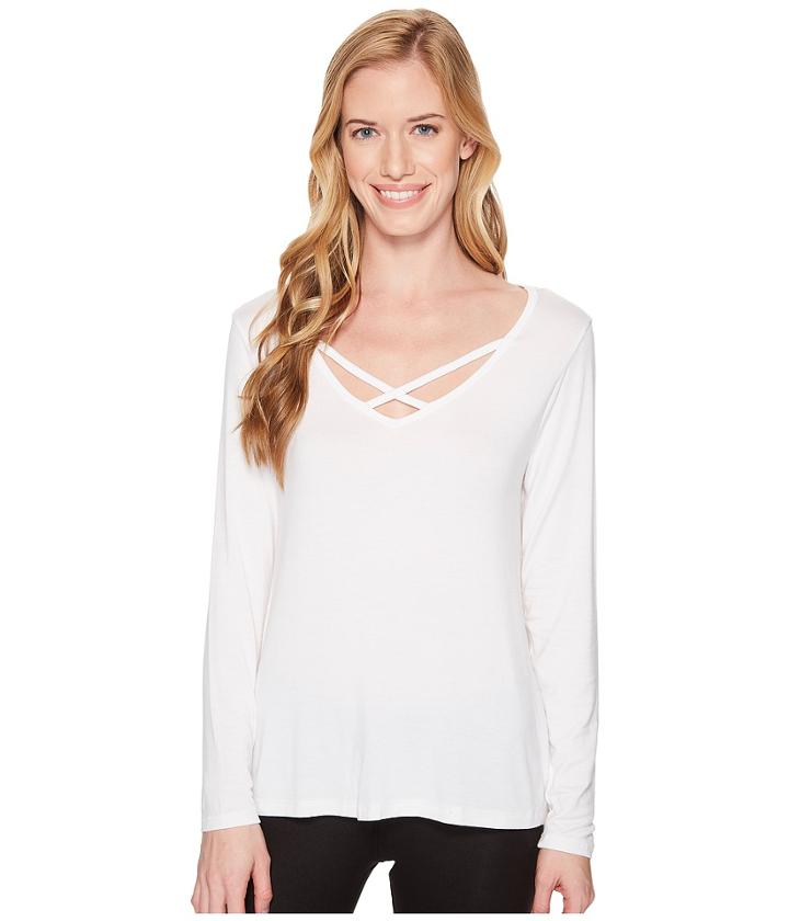 Beyond Yoga - Cross Me Once Pullover