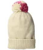 San Diego Hat Company - Mckenna Bleu Blogger Collaboration Beanie With Pink Multicolor Pom