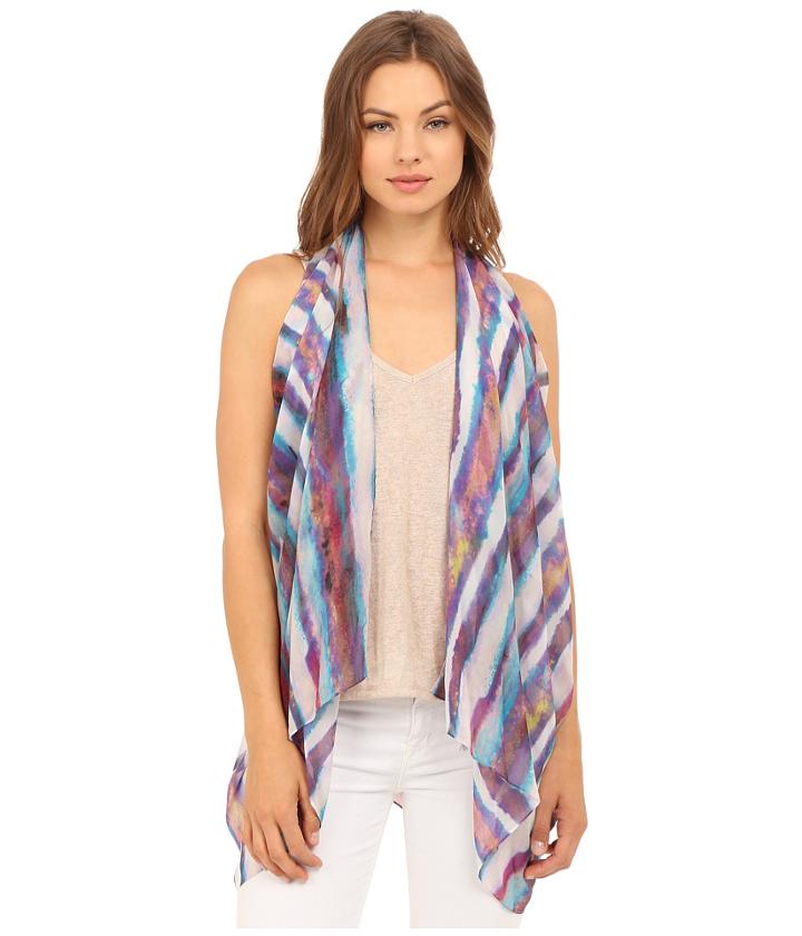 Calvin Klein - Desert Stripe Convertible Scarf Vest