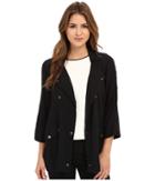 Jack By Bb Dakota - Mildred Rayon Challi Snap Front Jacket