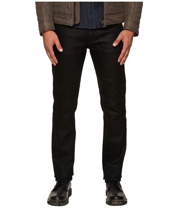 Belstaff - Raw Stretch Regular Fit Motor Denim In Black
