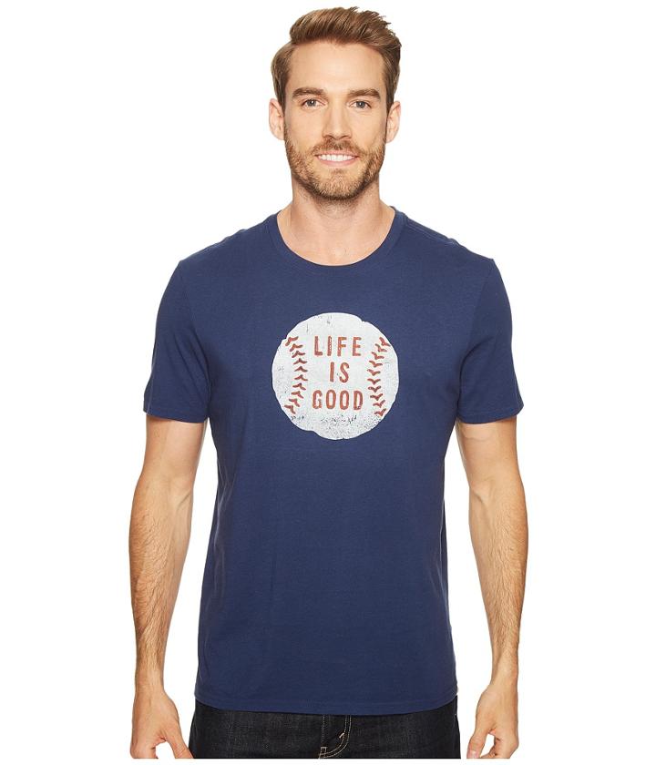 Life Is Good - Vintage Baseball Smooth Tee