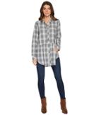 Mod-o-doc - Flannel Long Sleeve Shirt With Front Pockets