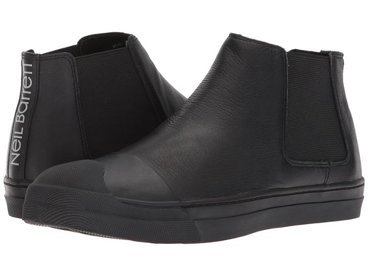 Neil Barrett - Soft Leather Skater High Top Sneaker