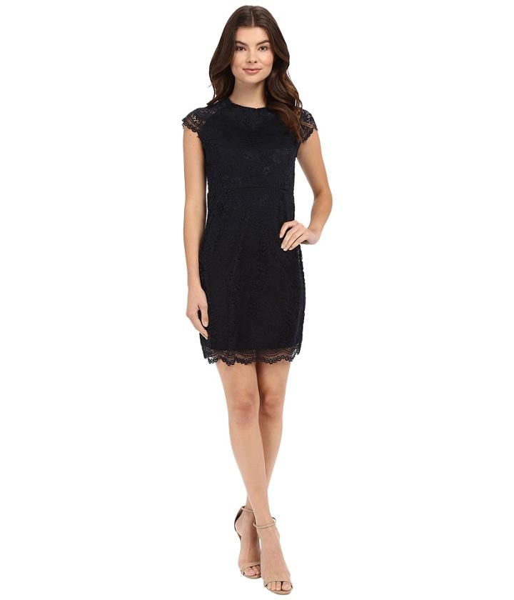Only - Shira Cap Sleeve Woven Lace Dress