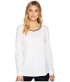 Michael Stars - Cotton Supima Long Sleeve Crew Neck Ringer Tee