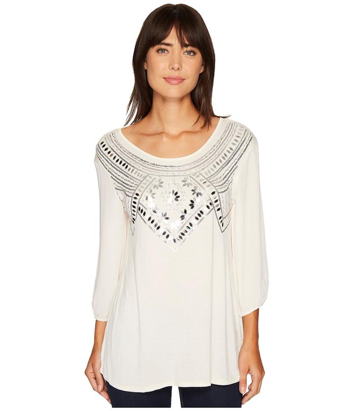 Rock And Roll Cowgirl - 3/4 Sleeve Top 48t3561