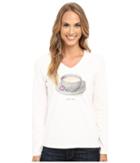 Life Is Good - Half Full Crusher Vee Long Sleeve