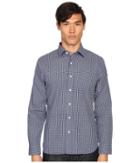 Jack Spade - Grant Mini Check Point Collar Shirt