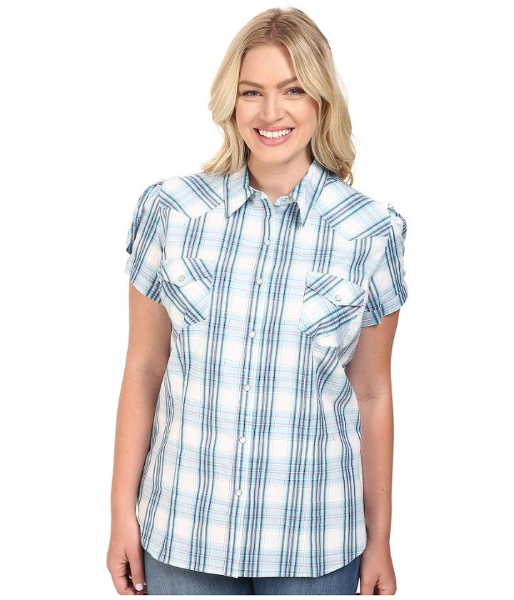 Roper - Plus Size 0397 High Wire Plaid