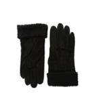 Lauren Ralph Lauren - Suede Shearling Thinsulate Gloves