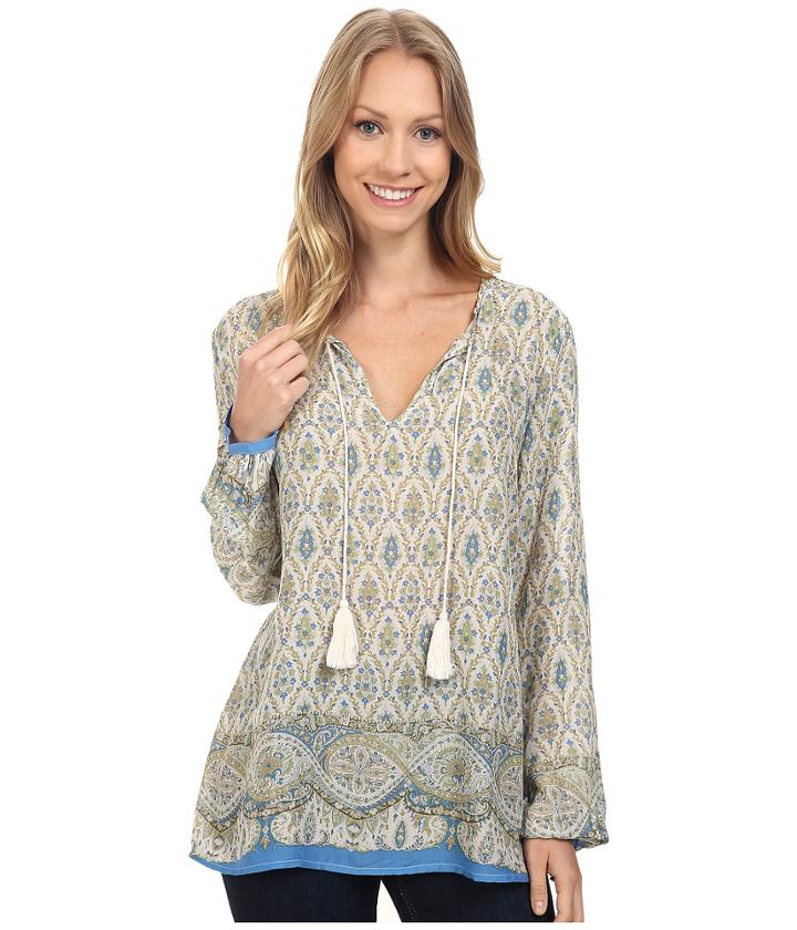 Dylan By True Grit - Belle Brocade Chloe Blouse