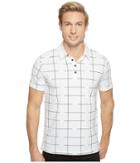 Perry Ellis - Printed Pima Polo
