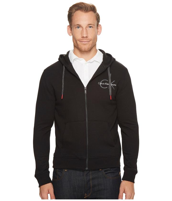 Calvin Klein Jeans - Ck Logo Full Zip Hoodie