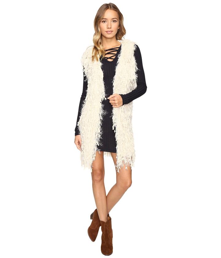 Brigitte Bailey - Noemi Fringe Sweater Jacket