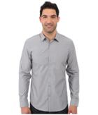Calvin Klein - Long Sleeve Vertical Dash Dobby Woven Shirt