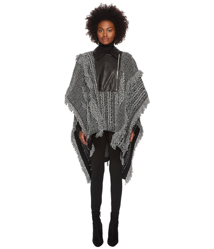 Yigal Azrouel - Wooly Jacquard Poncho