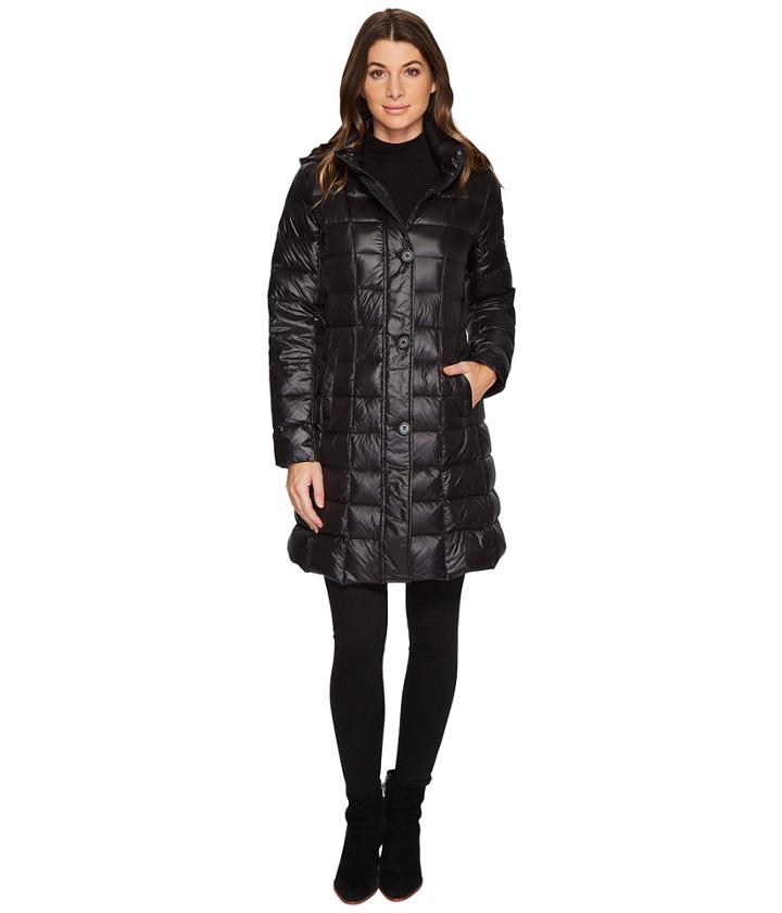 Lauren Ralph Lauren - Button Front Packable W/ Hood