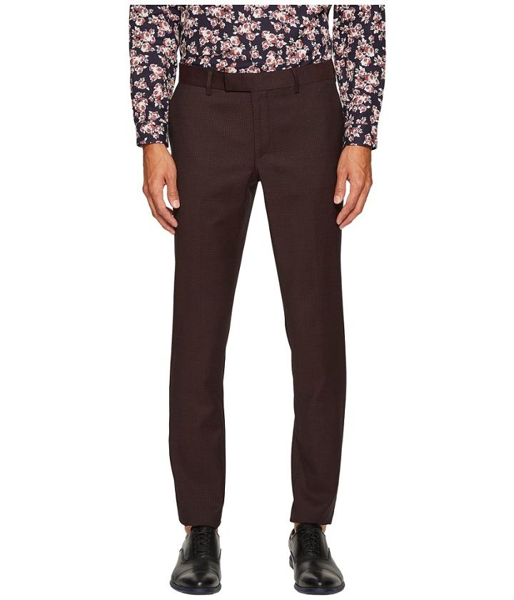 The Kooples - Striped Tuxedo Trousers With Black Stitch Sides