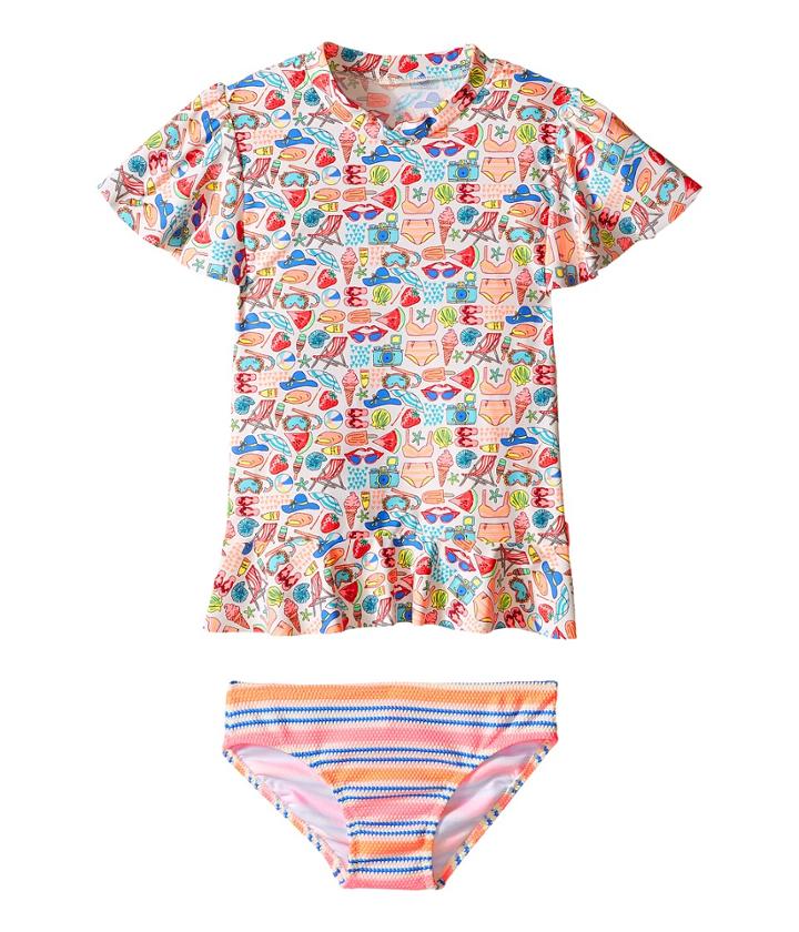 Seafolly Kids - Seaside Lane Sunvest Set