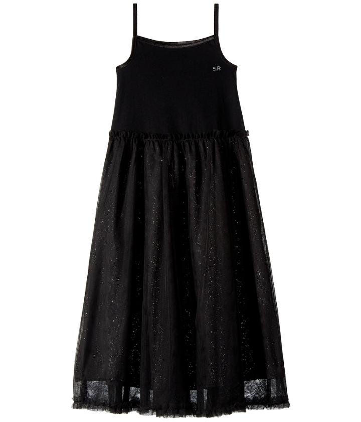 Sonia Rykiel Kids - Agnes Maxi Dress W/ Tulle Skirt