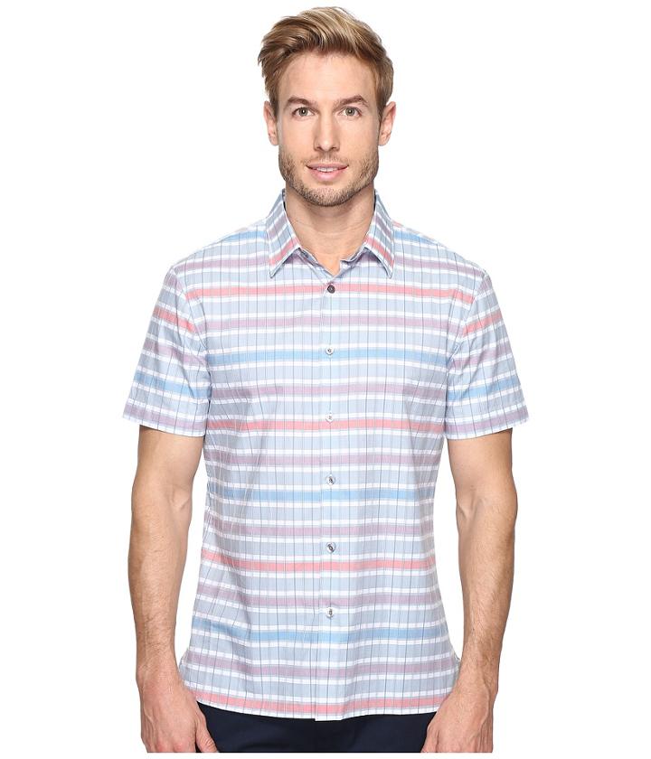 Perry Ellis - Horizontal Stripe Shirt