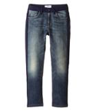 Versace Kids - Denim And Sweat Mixed Fabric Pants