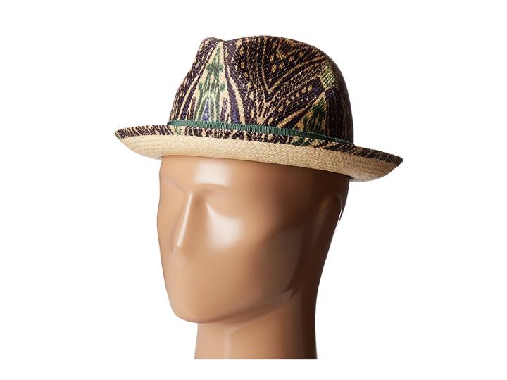 Etro - Printed Panama Hat