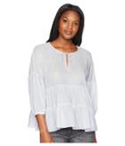 Lucky Brand - Tiered Peasant Top