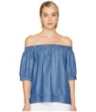 Kate Spade New York - Chambray Off The Shoulder Top