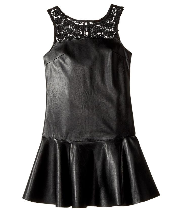 Ella Moss Girl - Jacey Faux Leather Dress