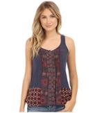 Lucky Brand - Mixed Print Tank Top