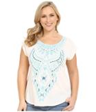 Roper - Plus Size 0228 Slub Jersey Slouchy Tee