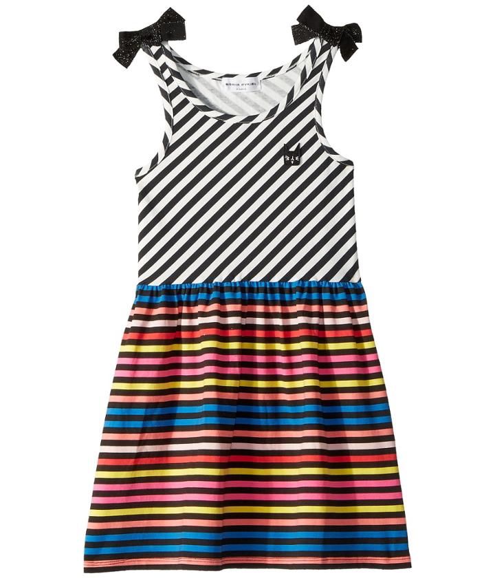 Sonia Rykiel Kids - Akasa Sleeveless Multi Striped Dress