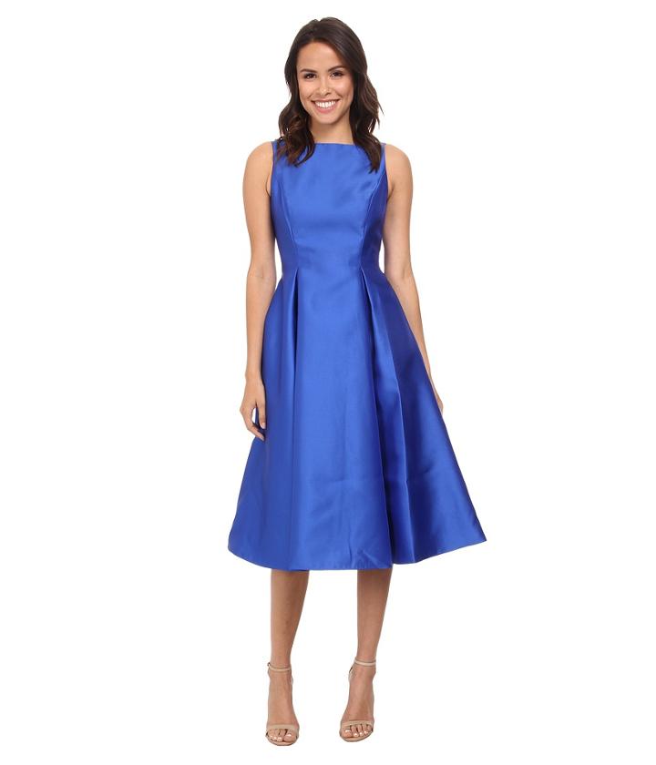 Adrianna Papell - Sleeveless Tea Length Dress