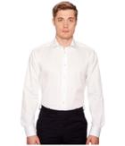 Eton - Contemporary Fit Banana Stripe Contrast Cuff Shirt