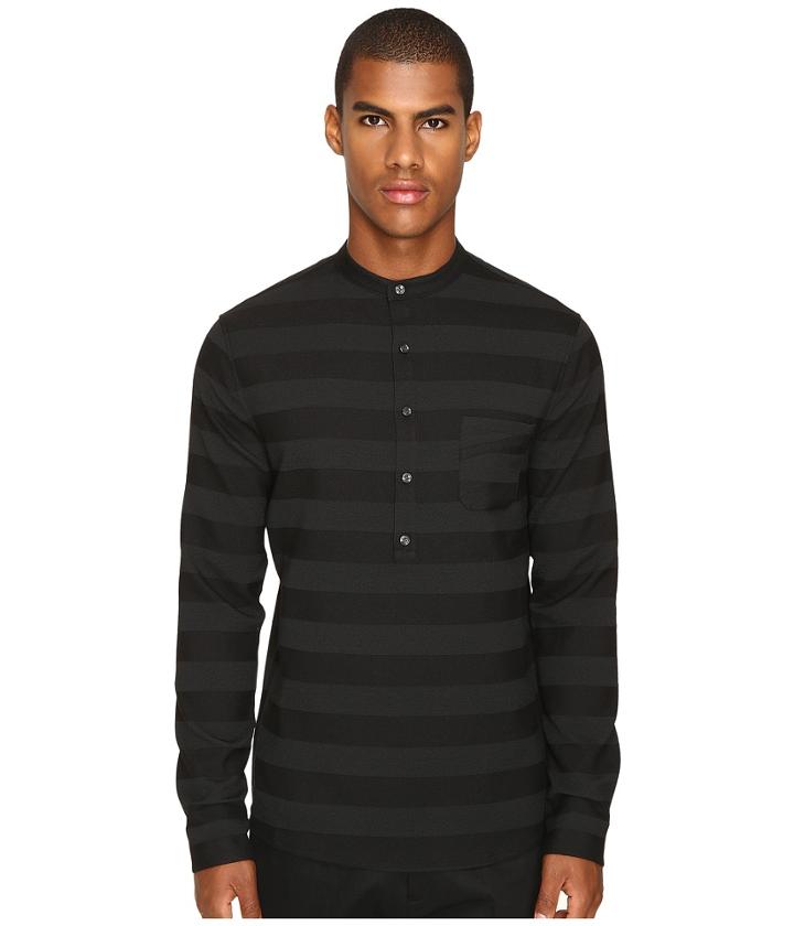 Matiere - Brennon Striped Woven Pullover Tunic