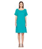 Eileen Fisher - Bateau Neck K/l Dress