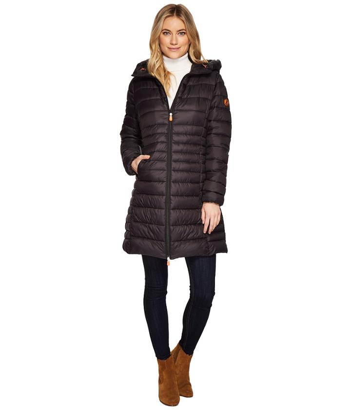 Save The Duck - Long Basic Nylon Coat