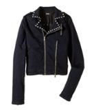 Hudson Kids - Moto Jacket With Studs Trim