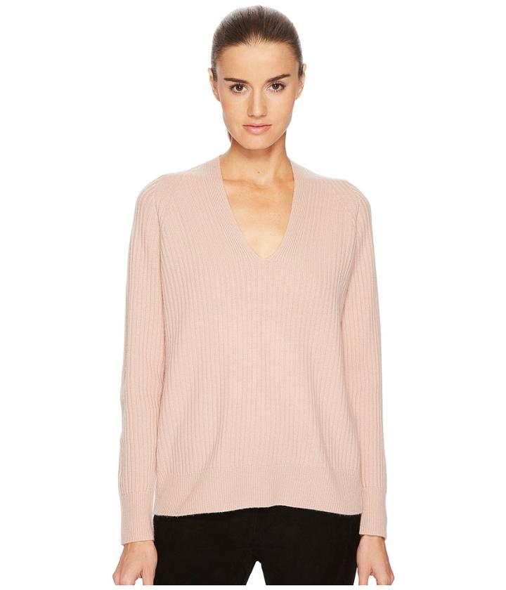 Vince - Raglan Rib Double V-neck