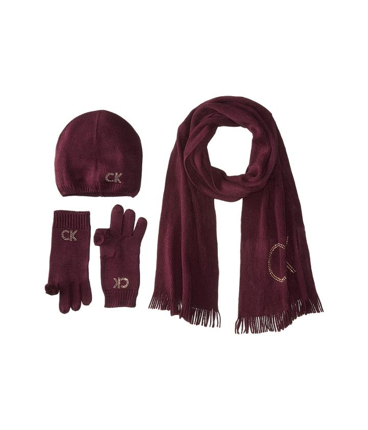 Calvin Klein - Three-piece Studded Logo Set