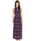 Brigitte Bailey - Kaitlin Sleeveless Maxi Dress With Front Keyhole