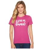 Life Is Good - Knockout Cat Crusher Tee