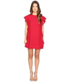 Red Valentino - Crepe Envers Satin Dress
