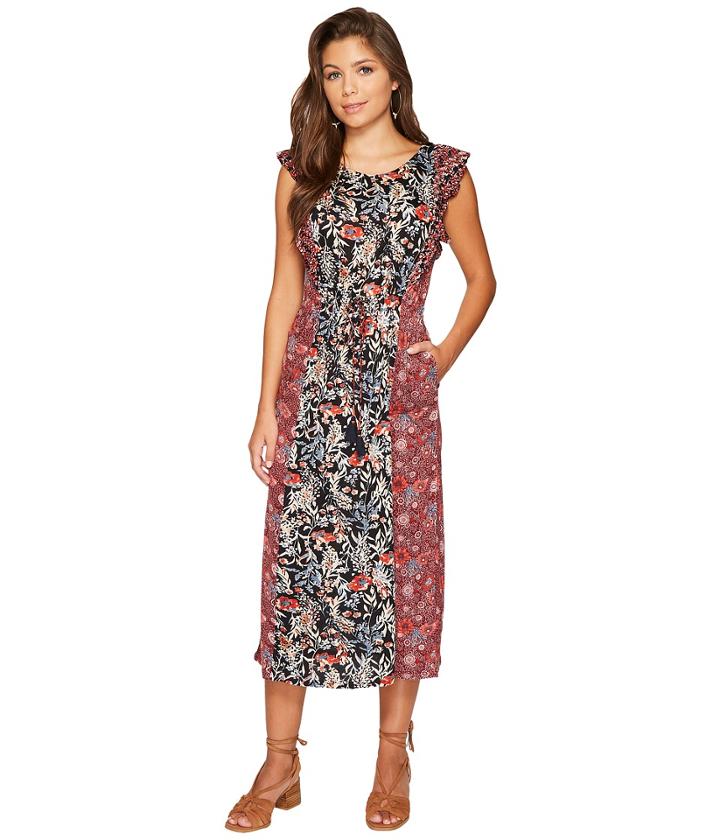 Lucky Brand - Mixed Floral Dress